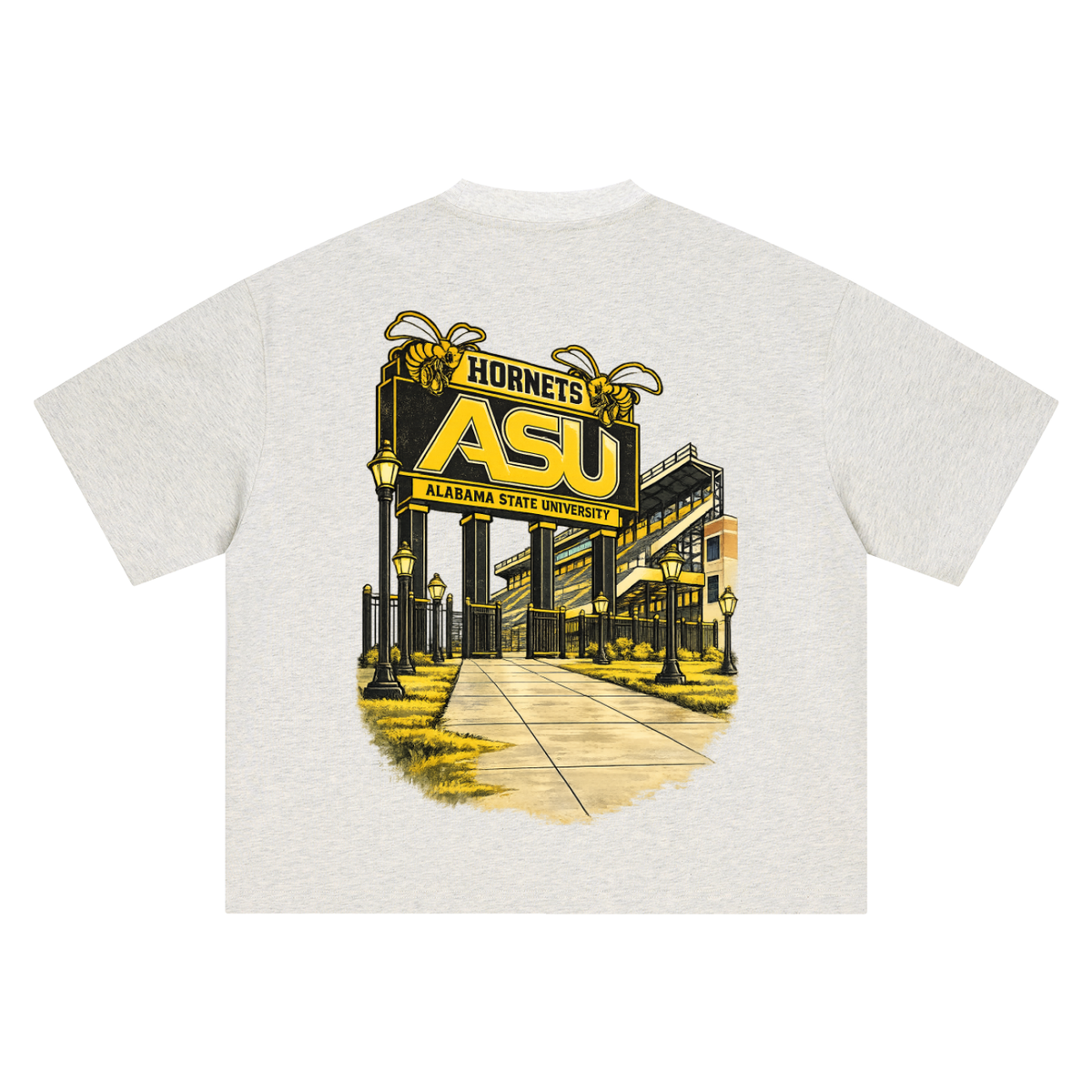BAMA STATE THEATRE DEPT (Boxy Oversized T-Shirt)