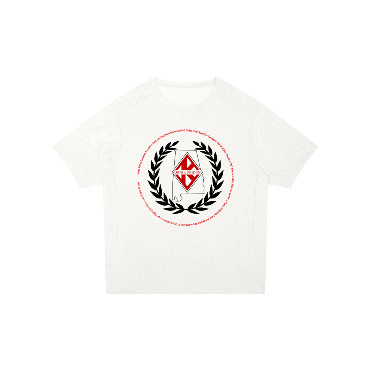 BAMA NUPES 2020s R (Unisex Lightweight Crewneck T-Shirt)