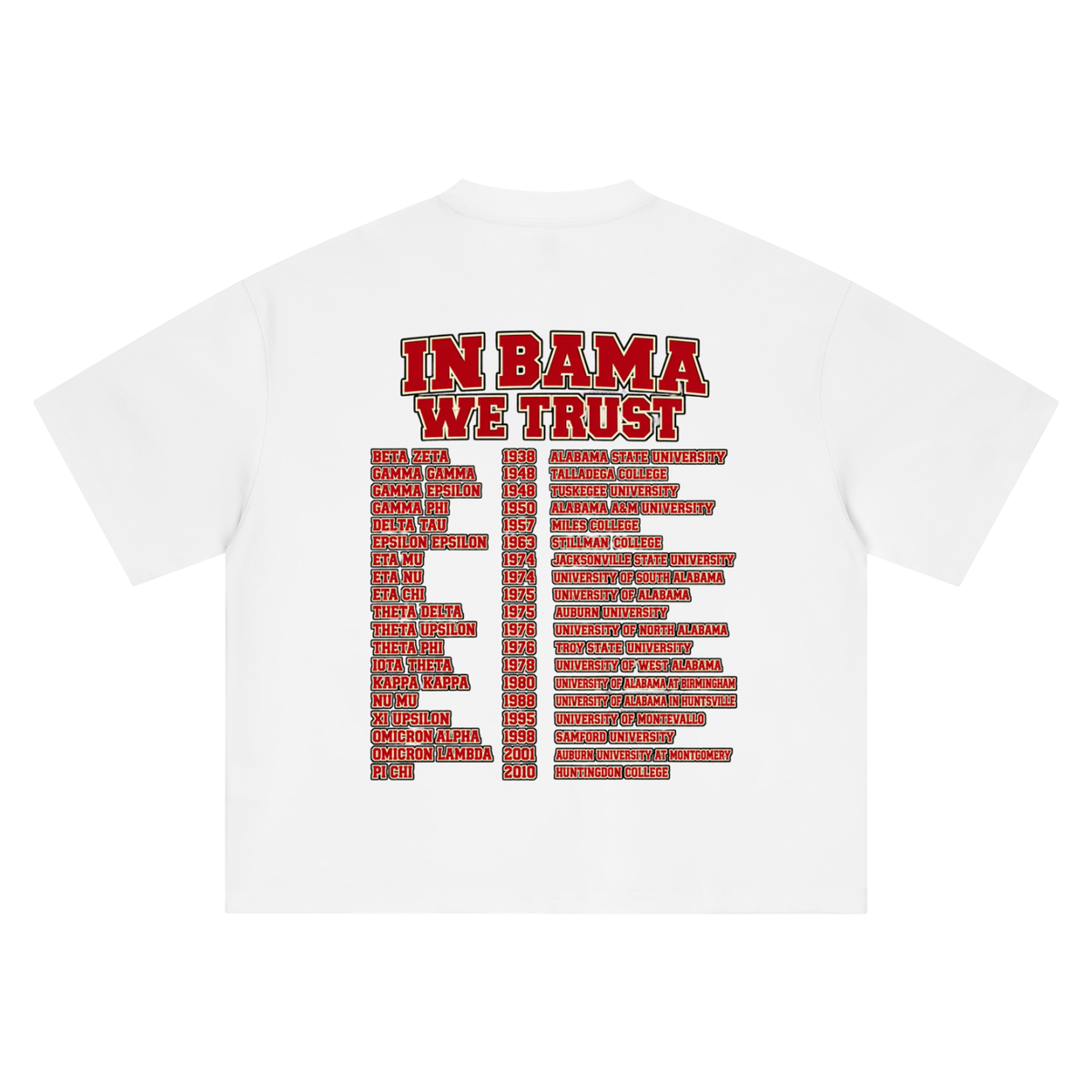 BAMA NUPES (Boxy Oversized T-Shirt)