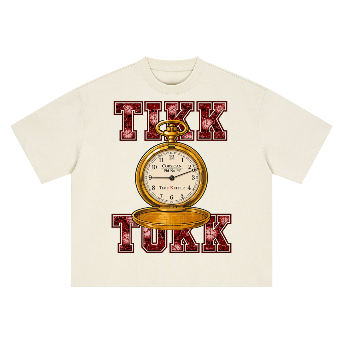 TIKK TOKK (Boxy Oversized T-Shirt)