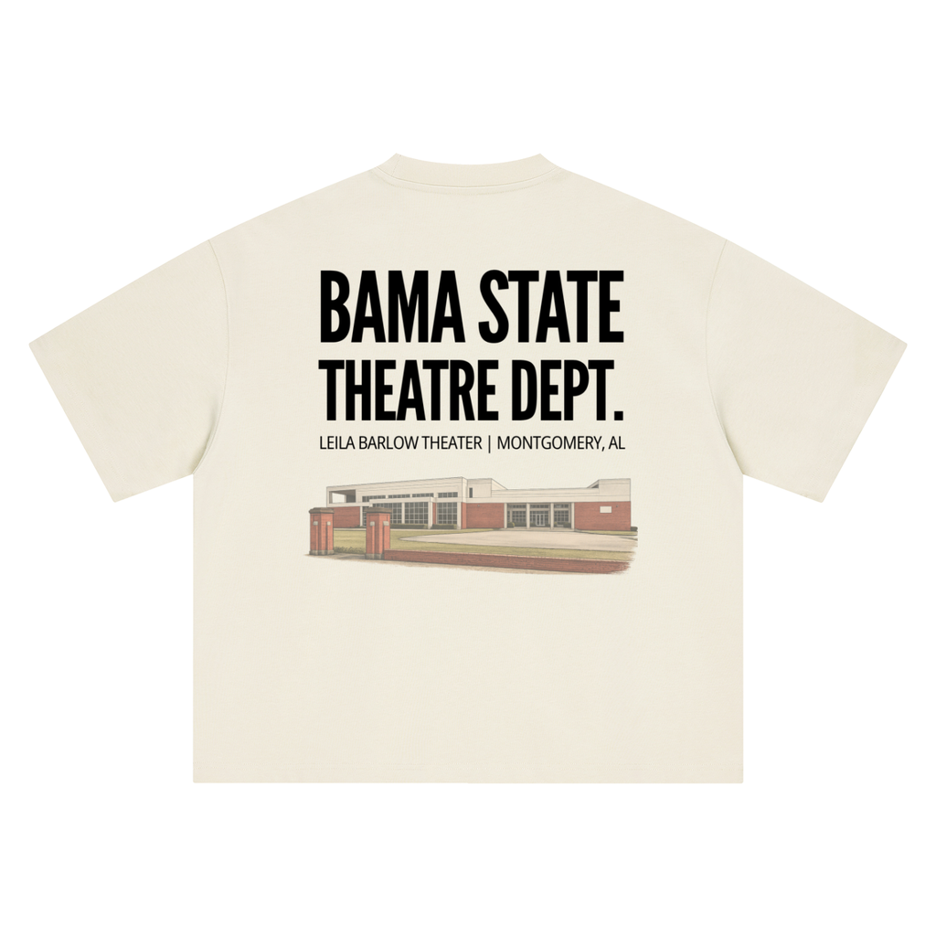 BAMA STATE THEATRE DEPT (Boxy Oversized T-Shirt)