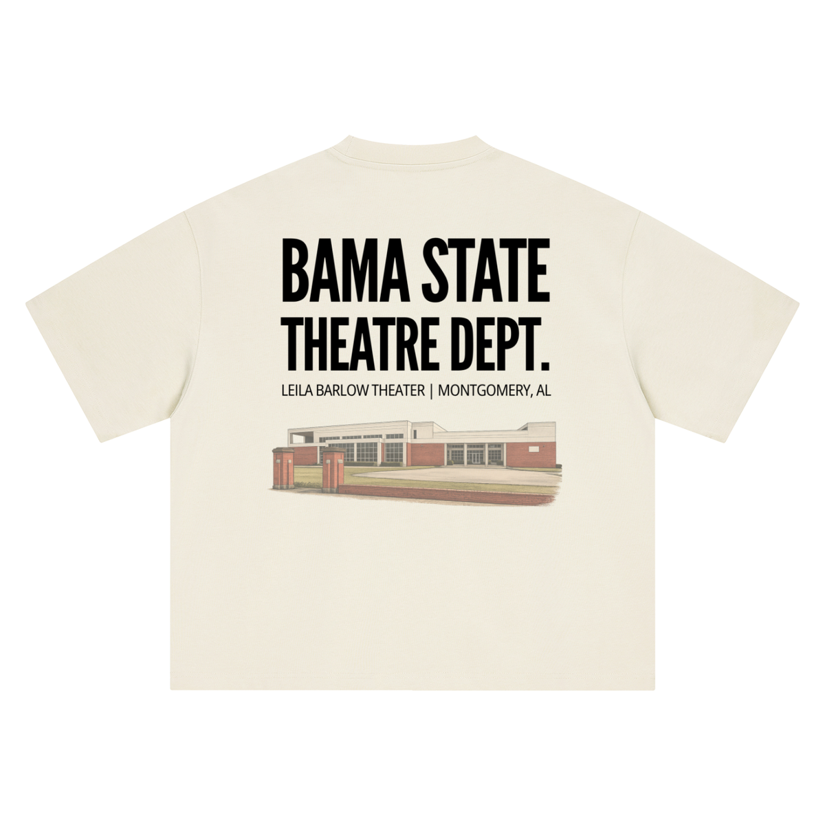 BAMA STATE THEATRE DEPT (Boxy Oversized T-Shirt)