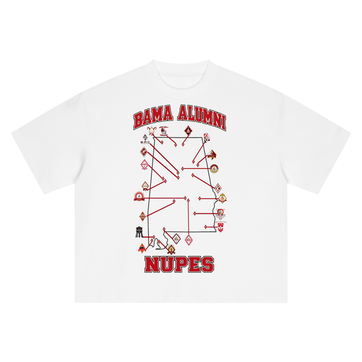 BAMA ALUMNI N (Boxy Oversized T-Shirt)