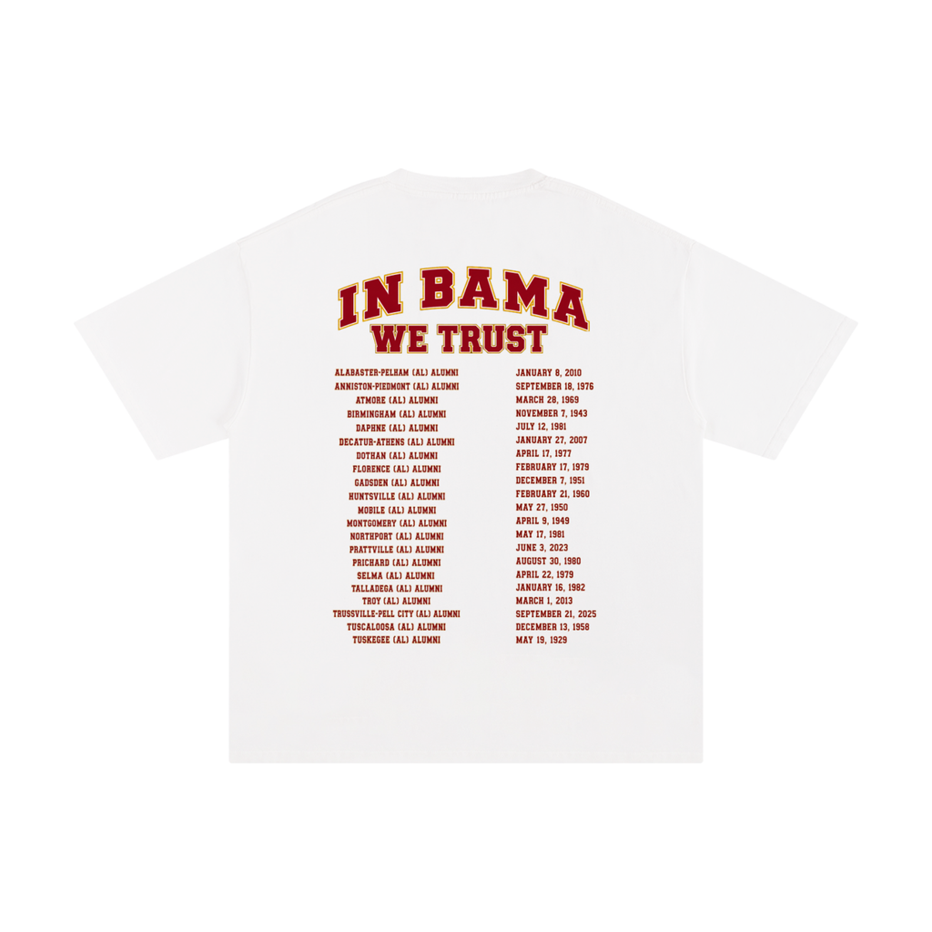 BAMA ALUMNI OG (Unisex Pure Cotton T-Shirt)