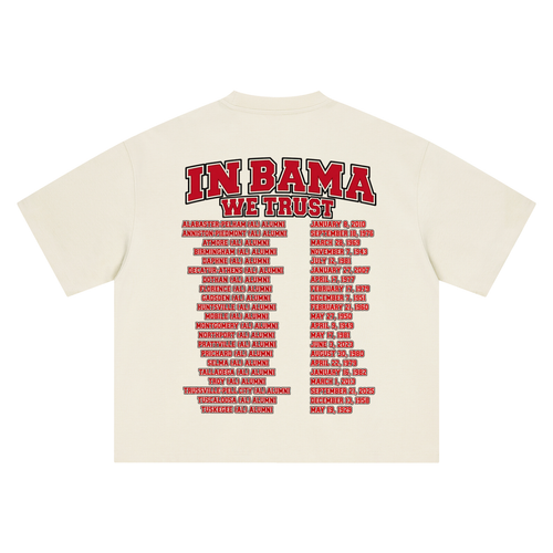 BAMA ALUMNI N (Boxy Oversized T-Shirt)