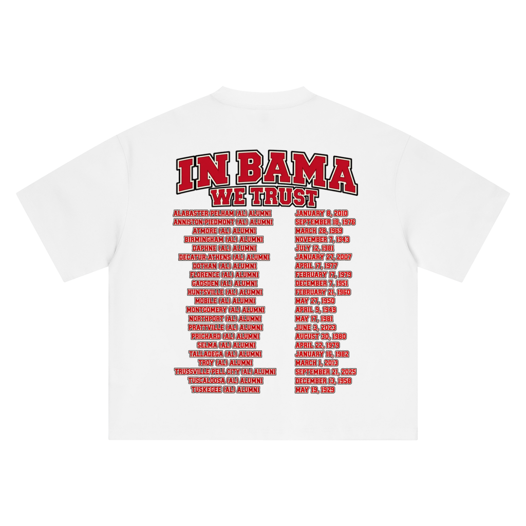 BAMA ALUMNI N (Boxy Oversized T-Shirt)