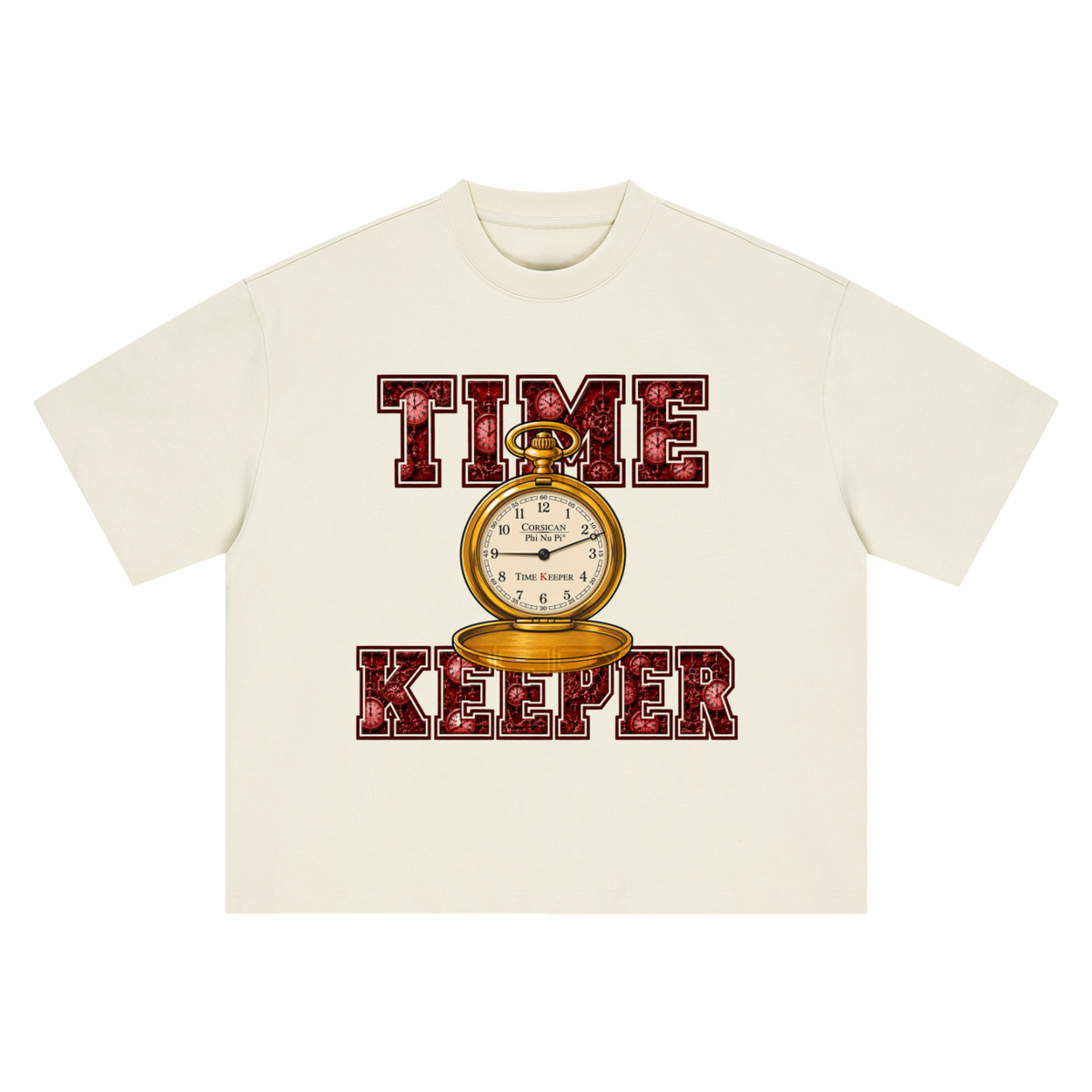 TIME KEEPER (Boxy Oversized T-Shirt)
