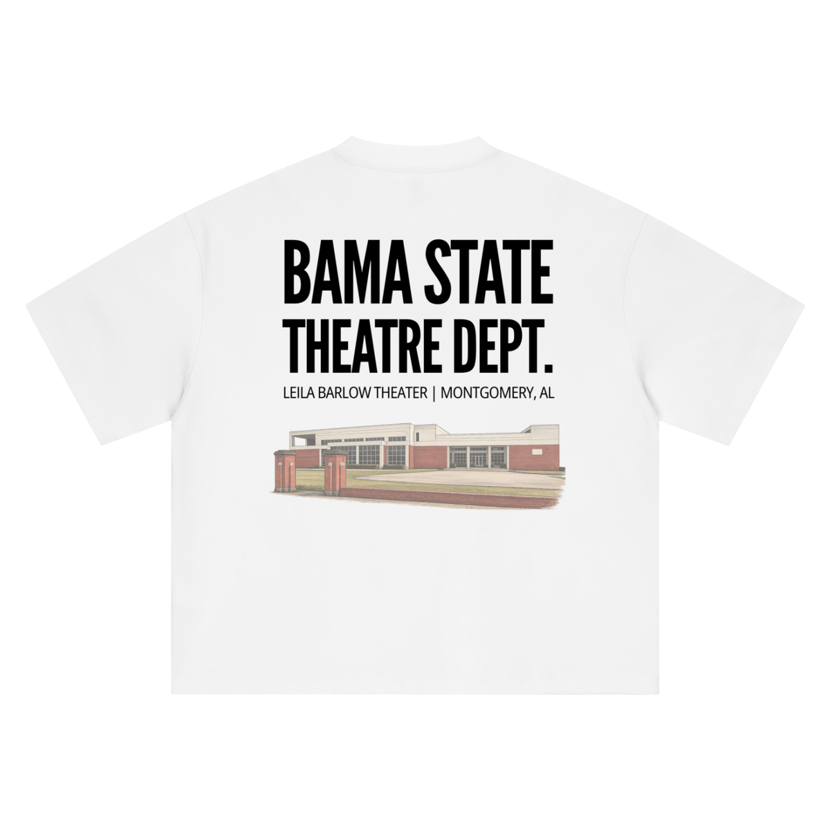 BAMA STATE THEATRE DEPT (Boxy Oversized T-Shirt)