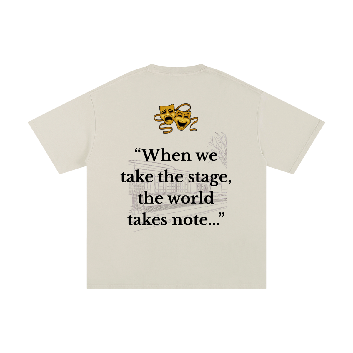 LEILA BARLOW THEATRE (Unisex Pure Cotton T-Shirt)