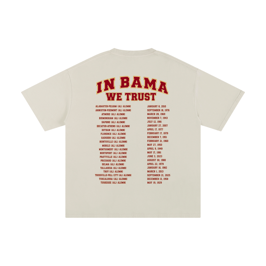 BAMA ALUMNI OG (Unisex Pure Cotton T-Shirt)