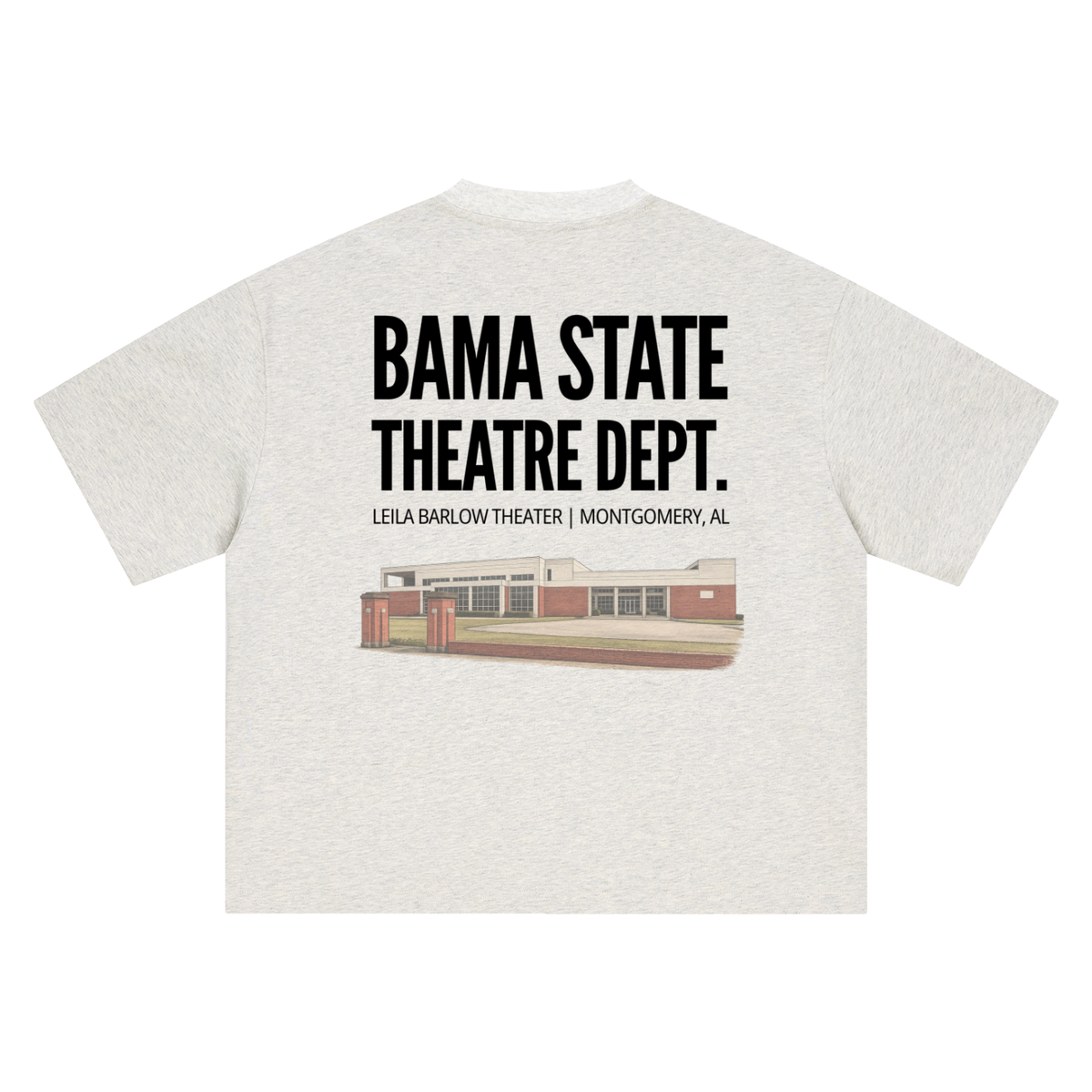 BAMA STATE THEATRE DEPT (Boxy Oversized T-Shirt)