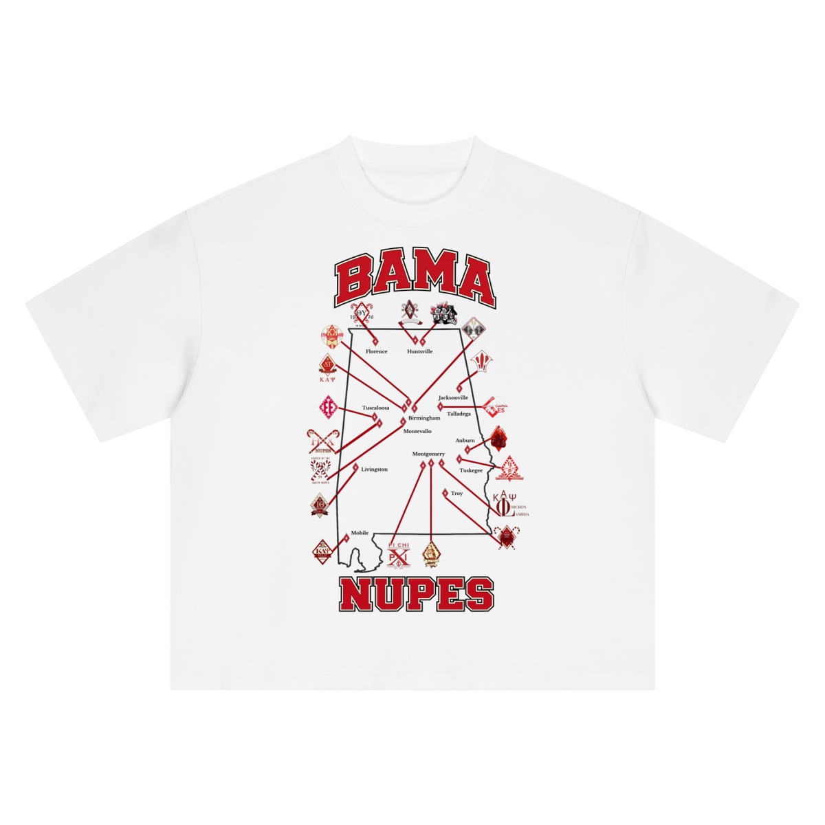 BAMA NUPES (Boxy Oversized T-Shirt)