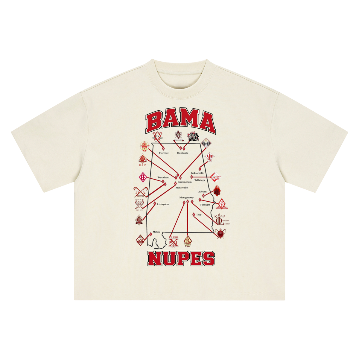 BAMA NUPES (Boxy Oversized T-Shirt)
